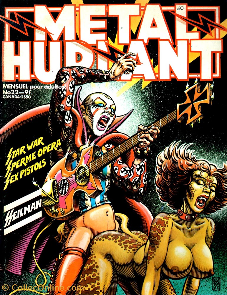 book comic magazine metal hurlant 022