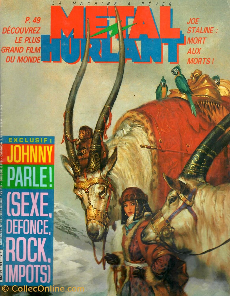 book comic magazine metal hurlant 094