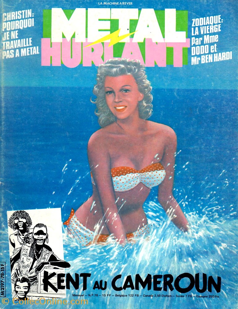 book comic magazine metal hurlant 078