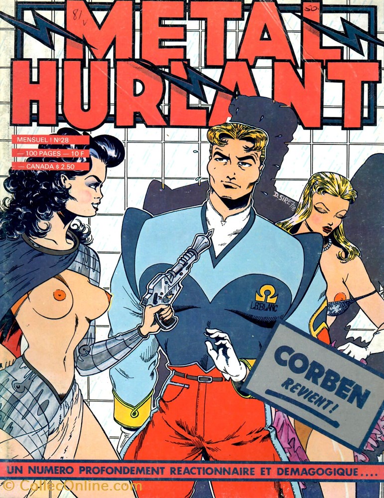 book comic magazine metal hurlant 028