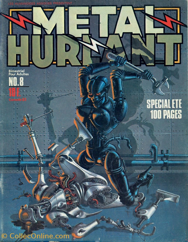 book comic magazine metal hurlant 008