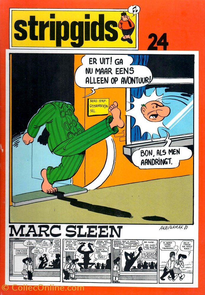 book comic magazine stripgids 24 marc sleen