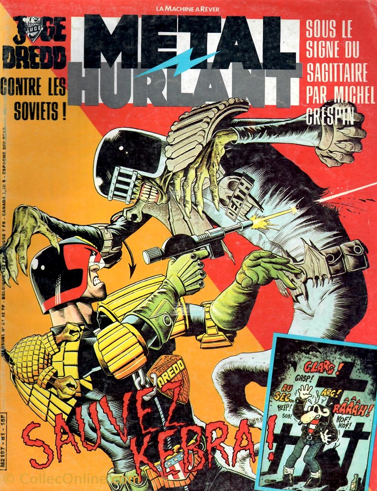 book comic magazine metal hurlant 081