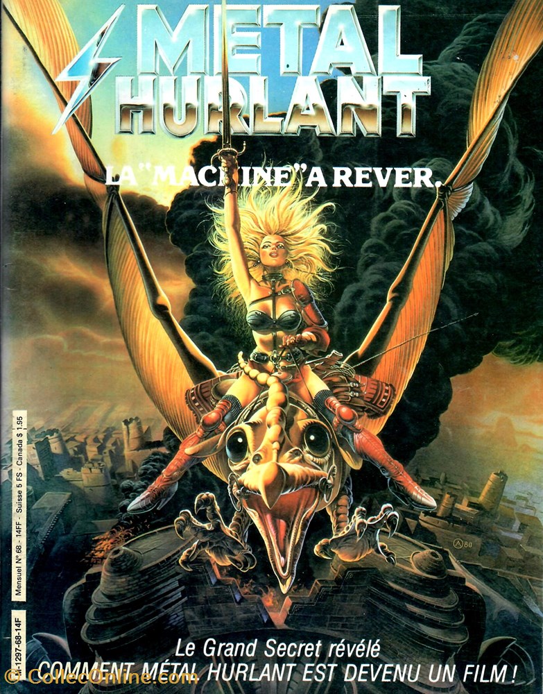 Métal Hurlant 068 book comic magazine metal hurlant 068