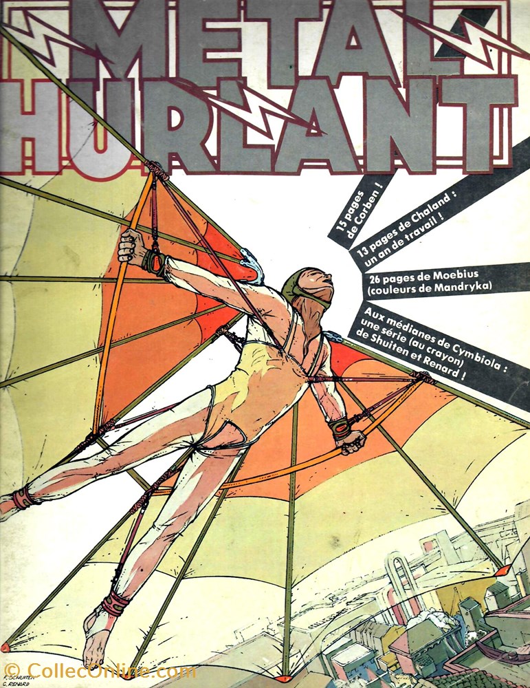 book comic magazine metal hurlant 047