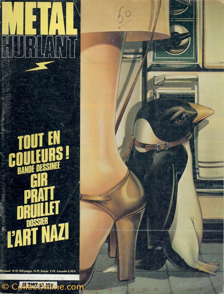 book comic magazine metal hurlant 051