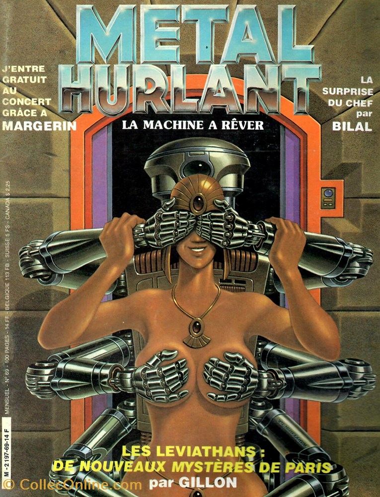 book comic magazine metal hurlant 069
