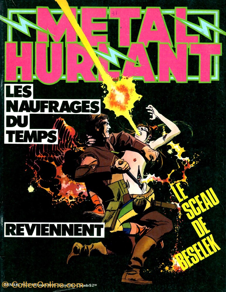 book comic magazine metal hurlant 037