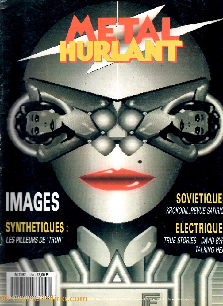 Métal Hurlant 130 book comic magazine metal hurlant 130