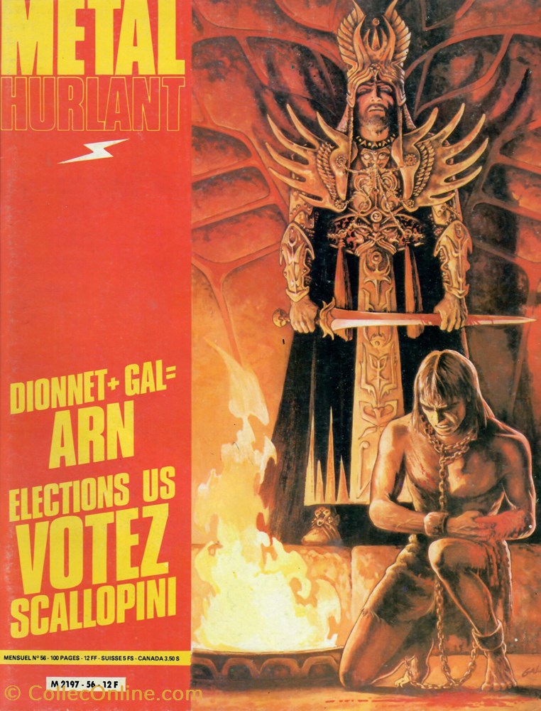 book comic magazine metal hurlant 056