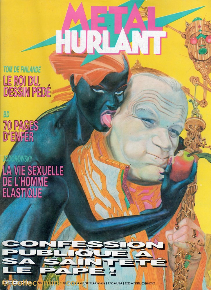Métal Hurlant 124 book comic magazine metal hurlant 124