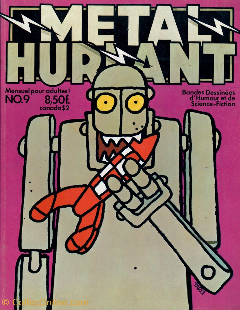 book comic magazine metal hurlant 009