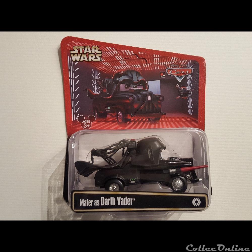 2013 - Disney Pixar Cars - Darth Vader figurine cinema star war 2013 disney pixar cars darth vader