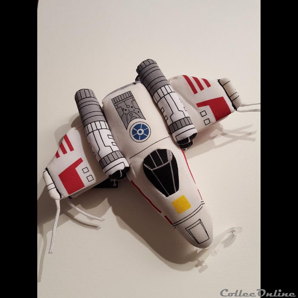 figurine cinema 2014 comiimag star wars vehicule peluche x wing