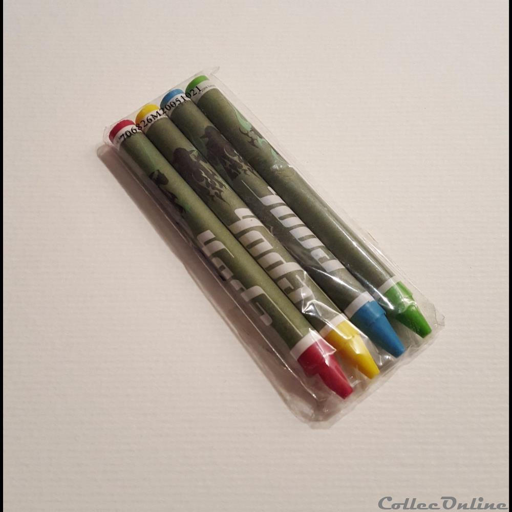 figurine cinema star war 2006 crayons gras yoda