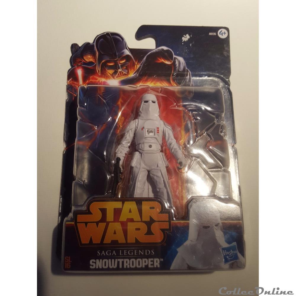 2014 - Star Wars - Hasbro - Saga Legends - Snowtrooper figurine cinema 2014 star wars hasbro saga legends snowtrooper
