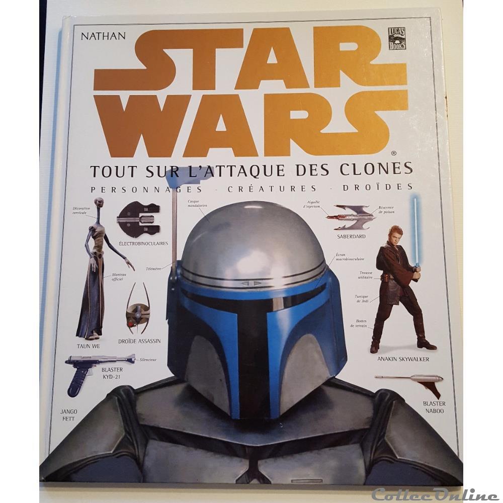 livre bd revue 2002 star wars lucas books tout sur attaque des clones