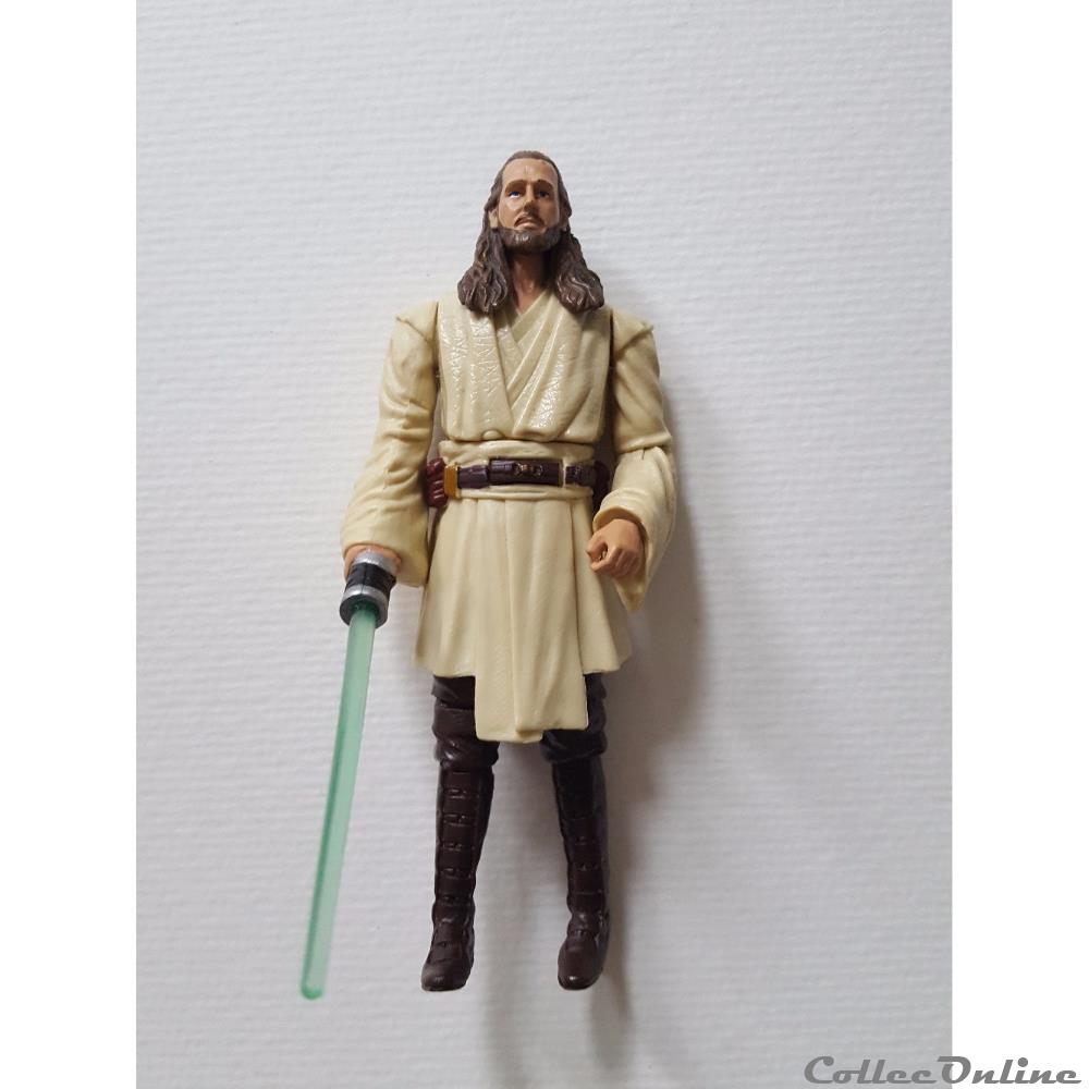 figurine cinema 2011 star wars hasbro qui gon jinn