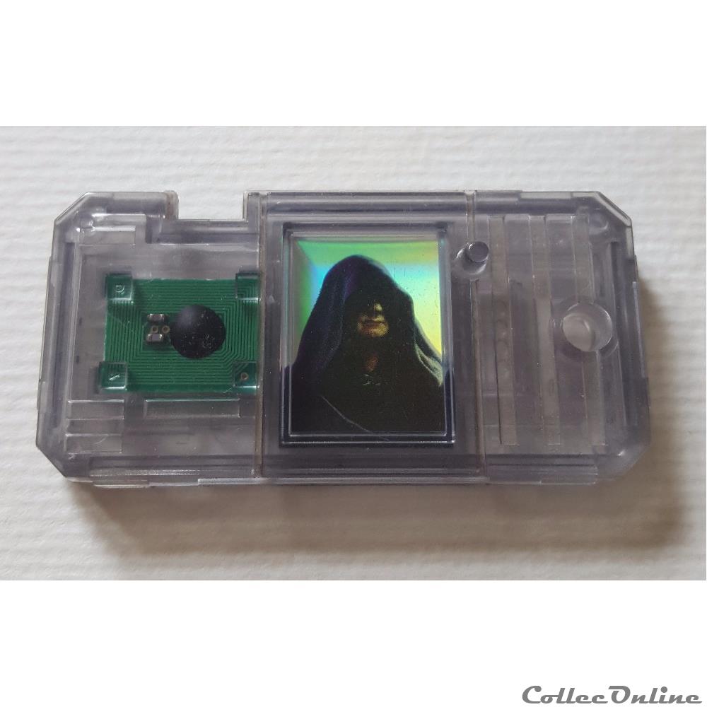 1999 - La menace Fantôme - Hasbro - Stand pour figurine Com Tech 31 Dark Sidious cinema star war 1999 la menace fantome hasbro stand pour figurine com tech 31 dark sidious