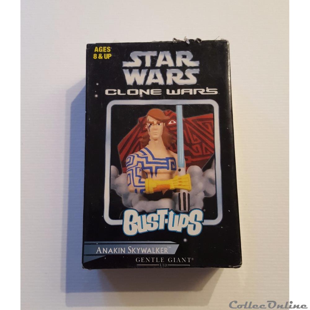 figurine cinema 2006 gentle giants star wars clone wars anakin skywalker bust ups
