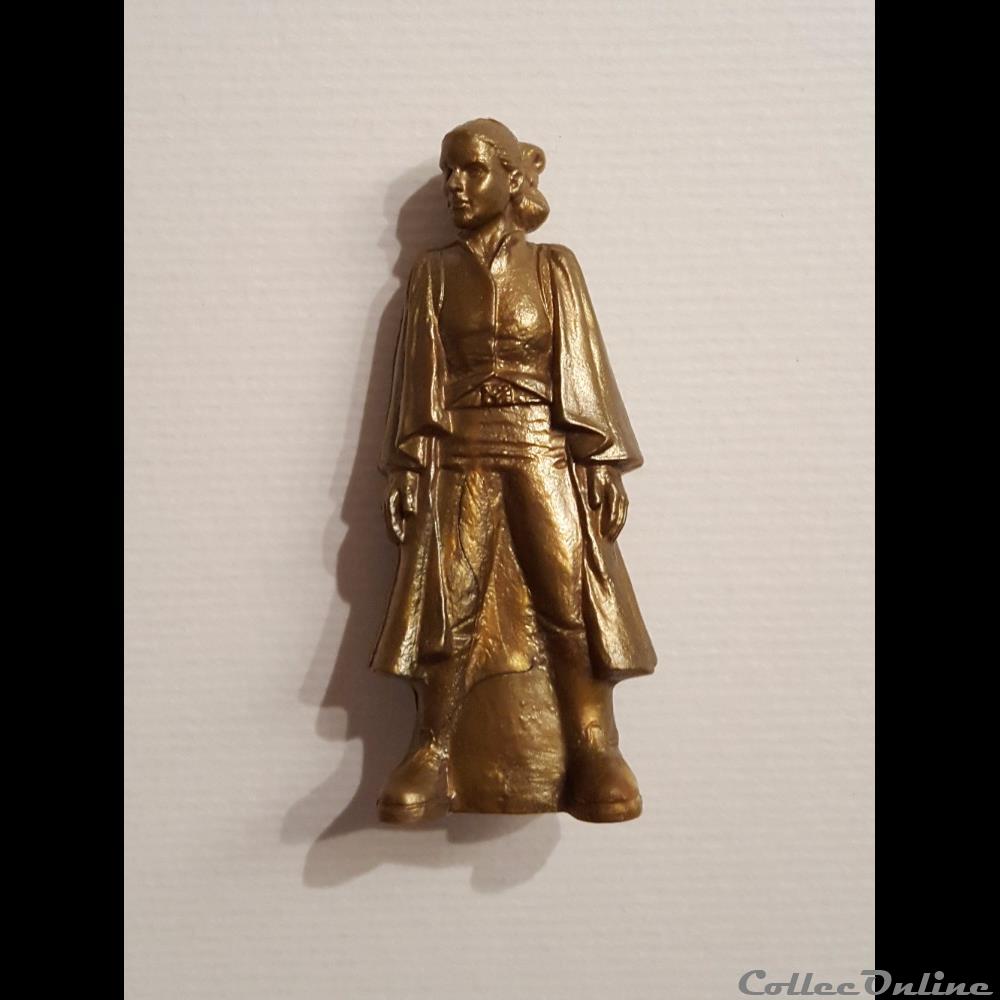 figurine cinema star war 1999 episode i embout de cuillere kellogs padme amidala