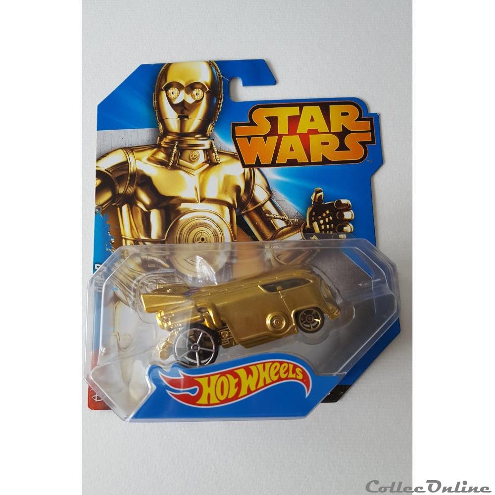 2014 - Star Wars - Hotwheels - C-3PO figurine cinema 2014 star wars hotwheels c 3po