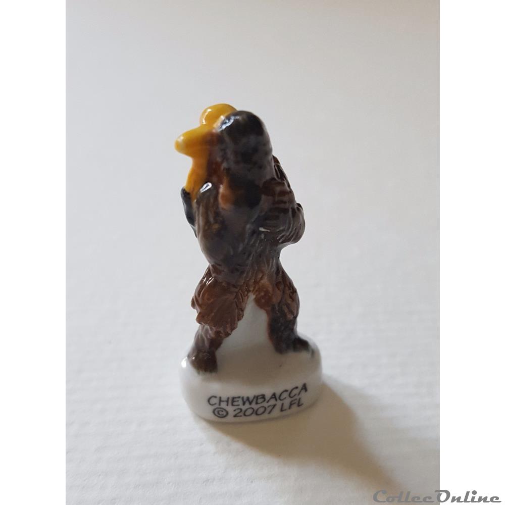 2007 - Star Wars - Fève Chewbacca fefe horlogerie montre publicitaire 2007 star wars feve chewbacca