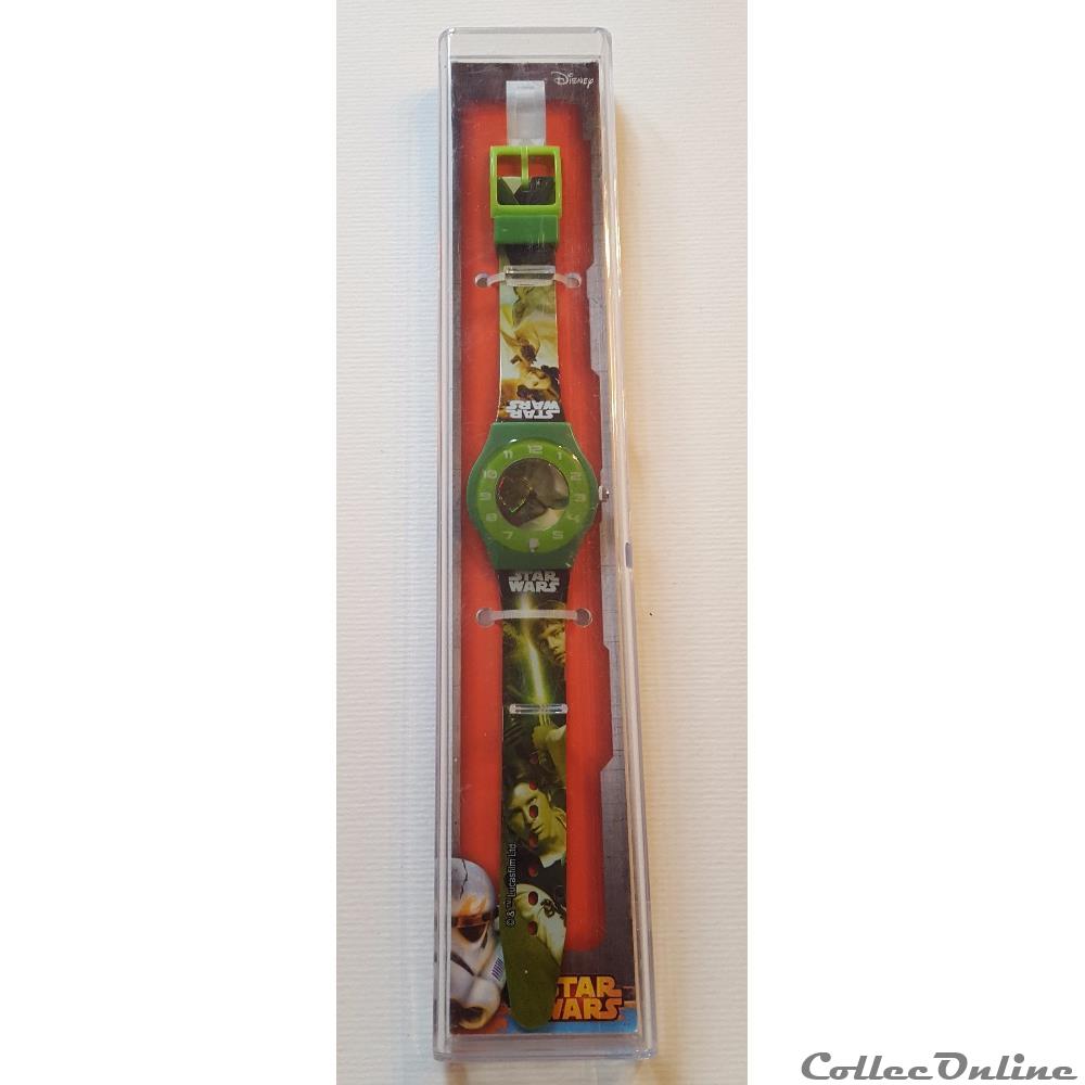 xxxx - Disney - Montre Analogique Star Wars -Yoda bijoux horlogerie publicitaire xxxx disney montre analogique star wars yoda