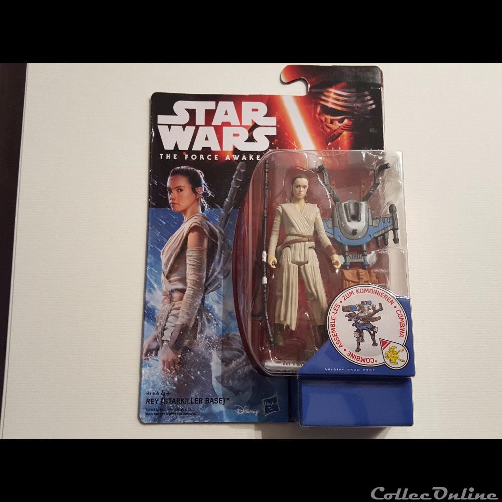 figurine cinema war 2015 the force awakens rey starkiller base hasbro