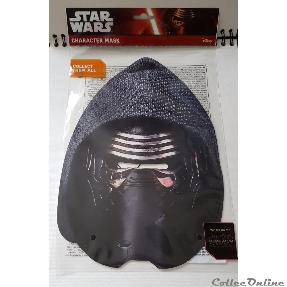 2017 - Star Wars - Disney - Character Mask Kylo Ren figurine cinema 2017 star wars disney character mask kylo ren
