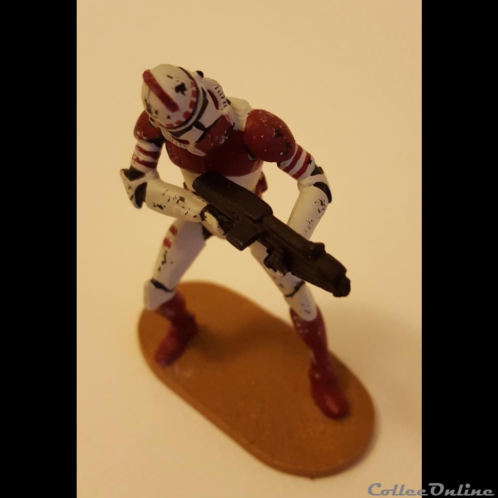 2005 - Editions Atlas - Star Wars - n° 21 Clone Trooper figurine cinema 2005 editions atlas star wars n 21 clone trooper