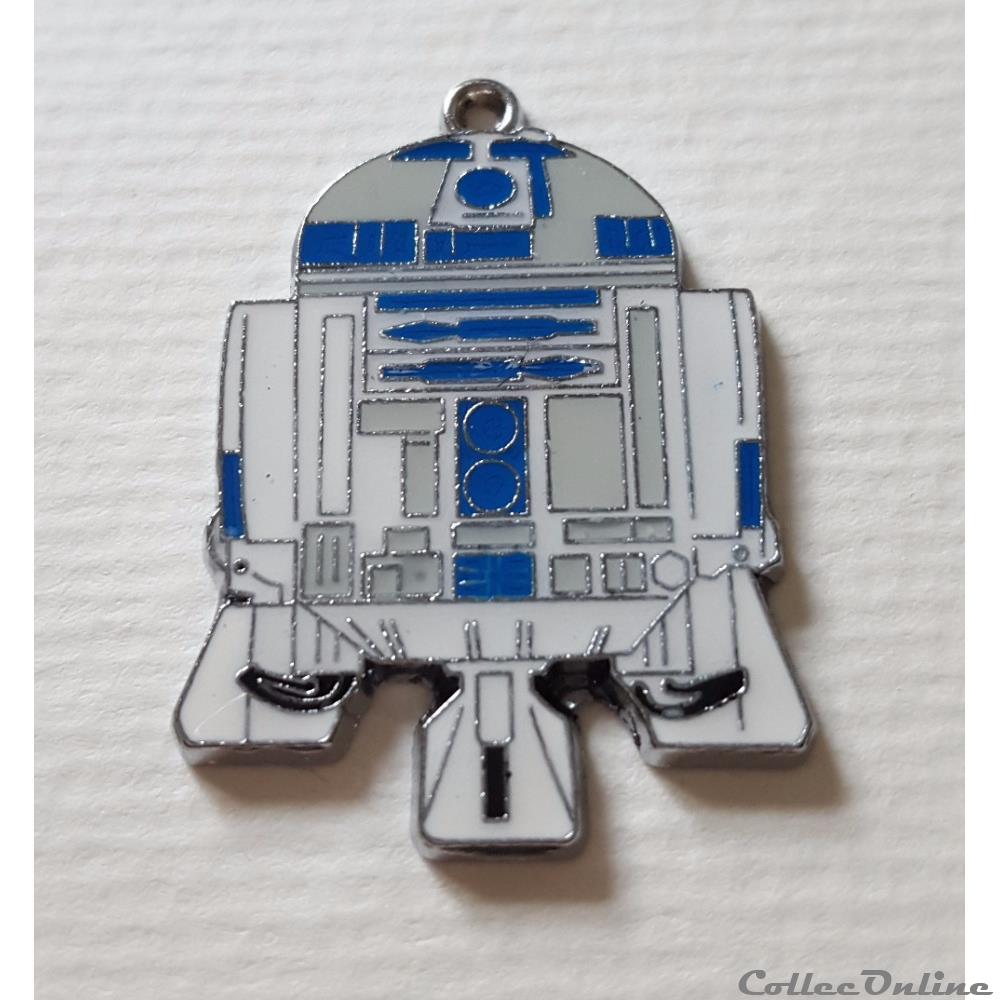 bijoux horlogerie collier 2015 pendentif metal star wars r2 d2