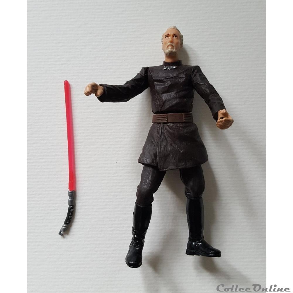 figurine cinema 2001 star wars habro count doku dark lord