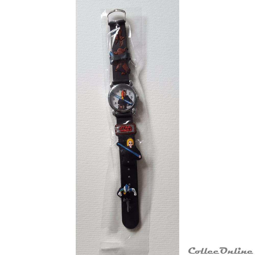 bijoux horlogerie publicitaire 2015 montre enfant silicone 3d star wars anakine skywalker