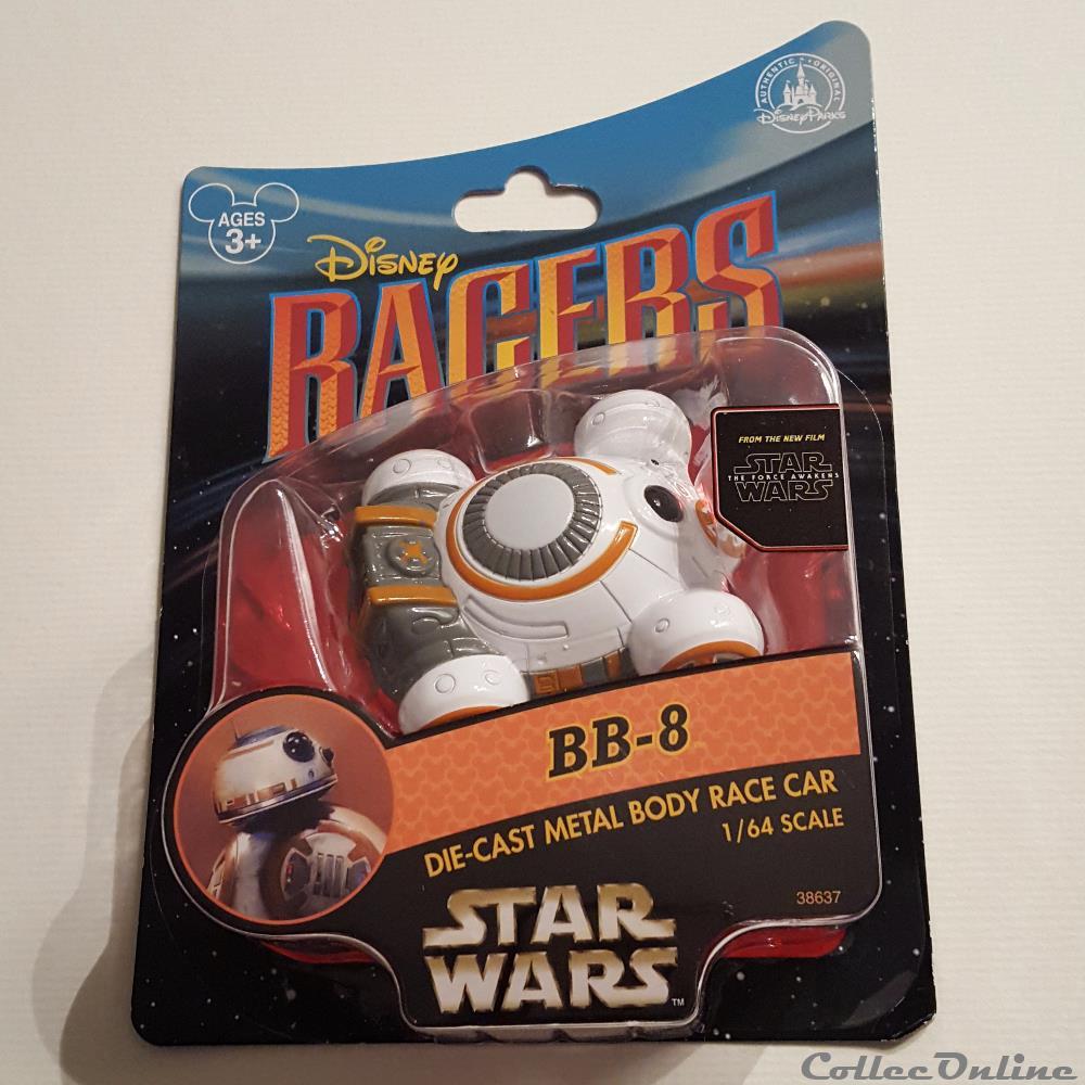 figurine cinema star war 2015 disney le reveil de la force bb 8 voiture avec carrosserie metal 1 64