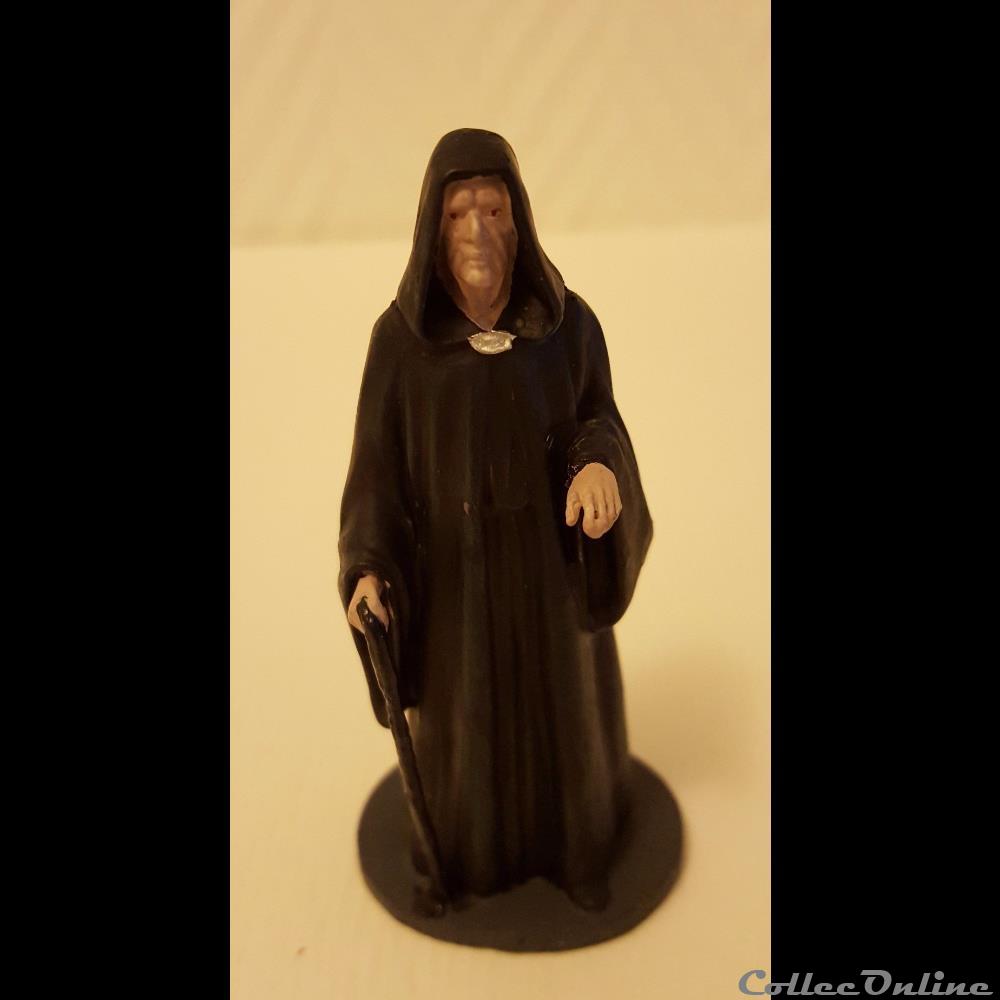 figurine cinema 2005 editions atlas star wars n 19 empreur palpatine
