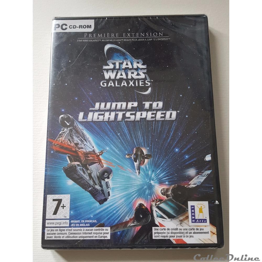 jeux video console autre 2004 star wars galaxies jump to light speed