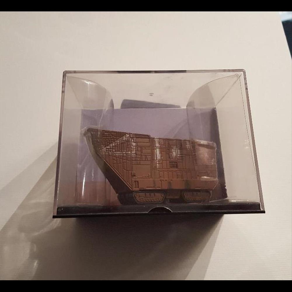 2008 - Vaisseau miniature n° 19 - Le Sandcrawler - Editions Atlas jeux jouet autre montre publicitaire 2008 vaisseau miniature n 19 le sandcrawler editions atlas