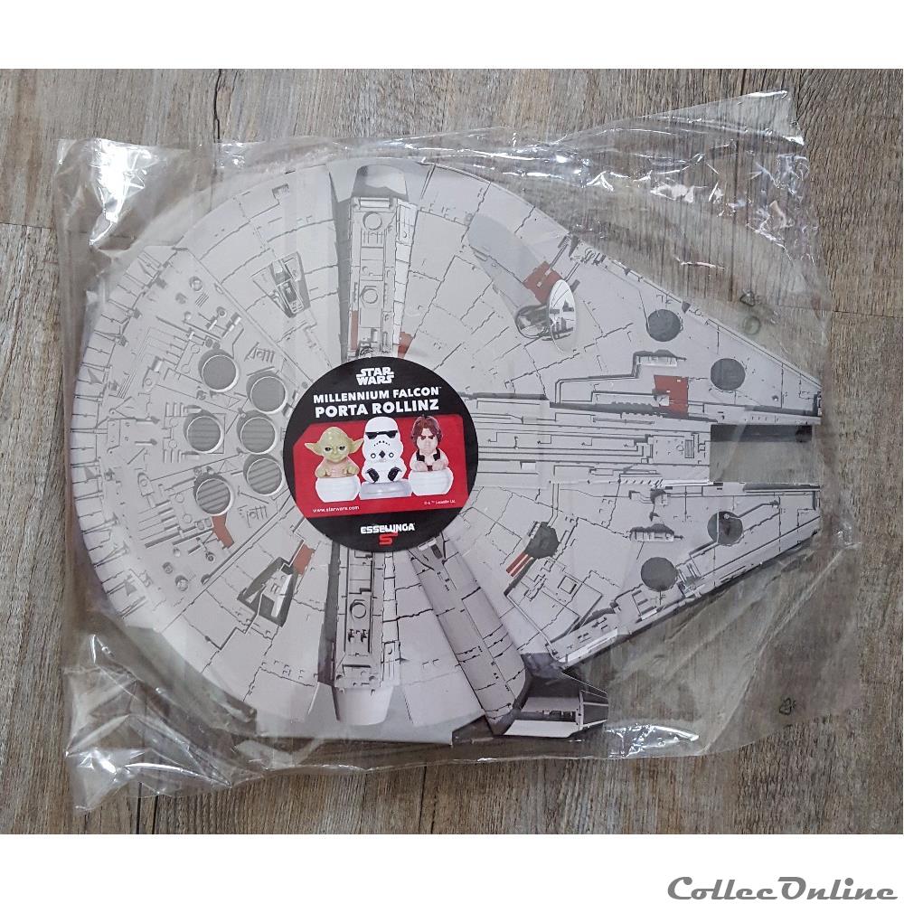 2015 - Star Wars - Porte Rollinz Faucon Millenium figurine cinema 2015 star wars porte rollinz faucon millenium
