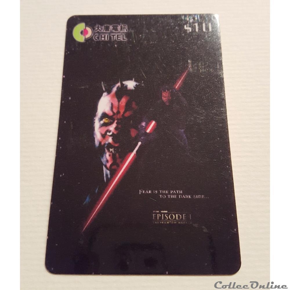 verre montre publicitaire xxxx telecarte a code chine star wars 812426