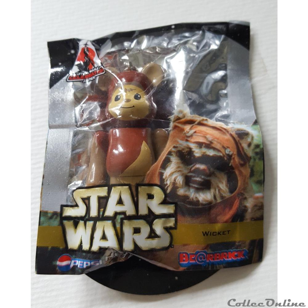 figurine cinema 2008 star wars medicom toy bearbrick pepsi nex wicket