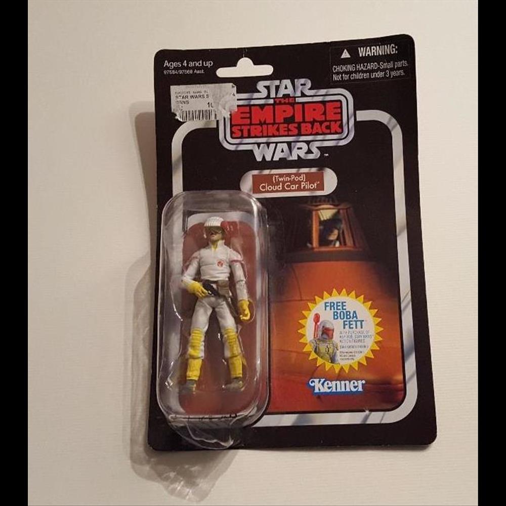 figurine cinema star war 2010 empire contre attaque cloud car pilot twin pod kenner