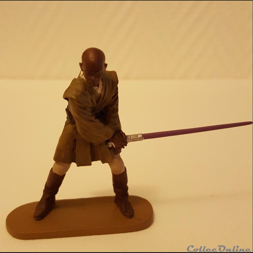 2005 - Editions Atlas - Star Wars - n° 33 Mace Windu figurine cinema 2005 editions atlas star wars n 33 mace windu