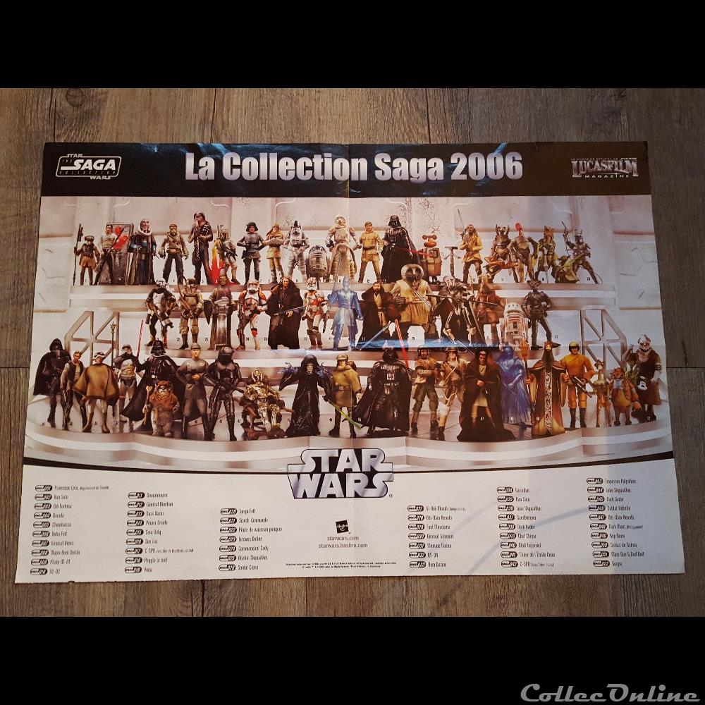 figurine cinema star war 2006 poster la collection saga