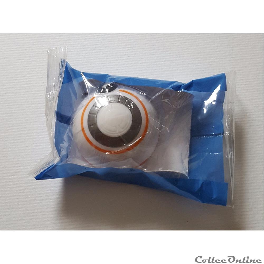 2015 - Kellogg's - Embout Crayon Star Wars - BB-8 figurine cinema 2015 kellogs embout crayon star wars bb 8