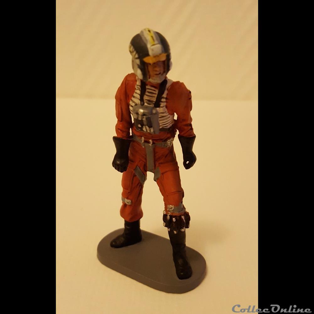 2005 - Editions Atlas - Star Wars - n° 35 Wedge Antilles figurine cinema 2005 editions atlas star wars n 35 wedge antilles