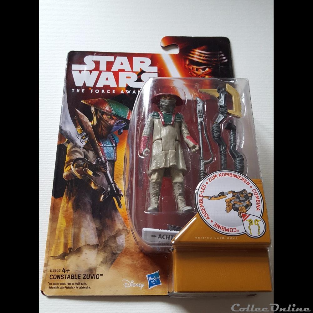 2015 - Le réveil de la force - Hasbro - Constable Zuvio figurine cinema star war 2015 le reveil de la force hasbro constable zuvio