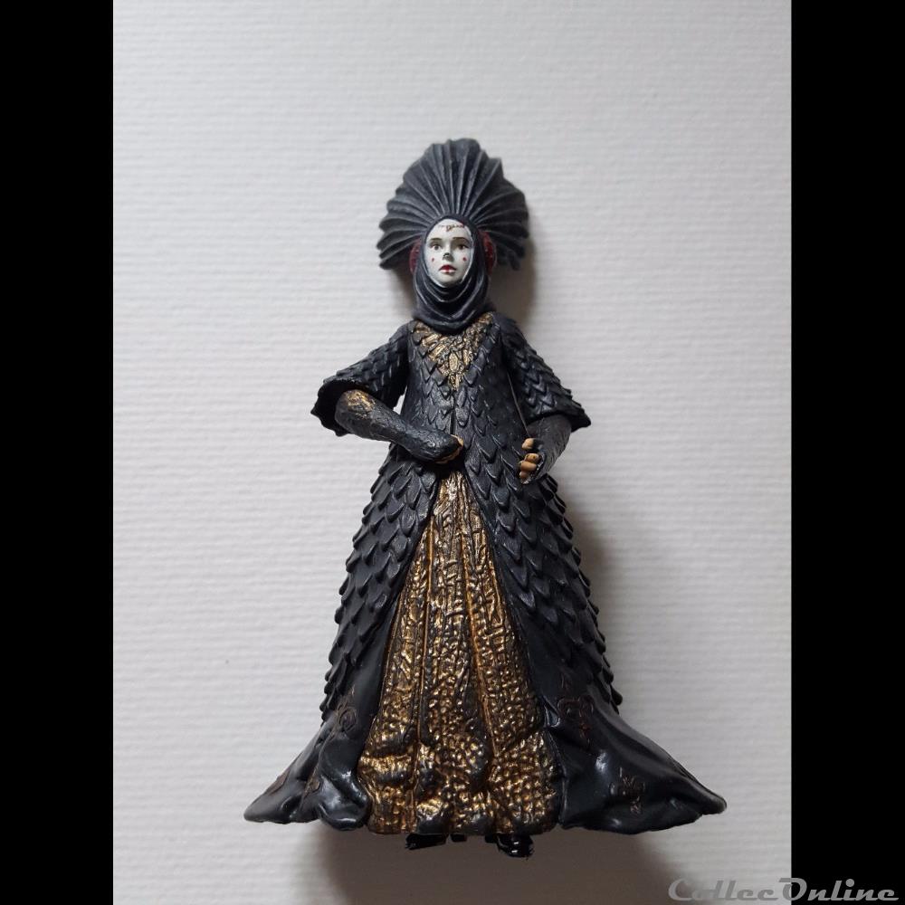 2001 - Hasbro - Queen Amidala royal Decoy figurine cinema star war 2001 hasbro queen amidala royal decoy