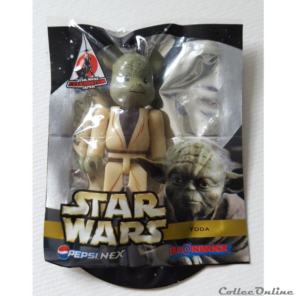 2008 - Star Wars - Medicom Toy - Bearbrick Pepsi Nex - Yoda figurine cinema 2008 star wars medicom toy bearbrick pepsi nex yoda