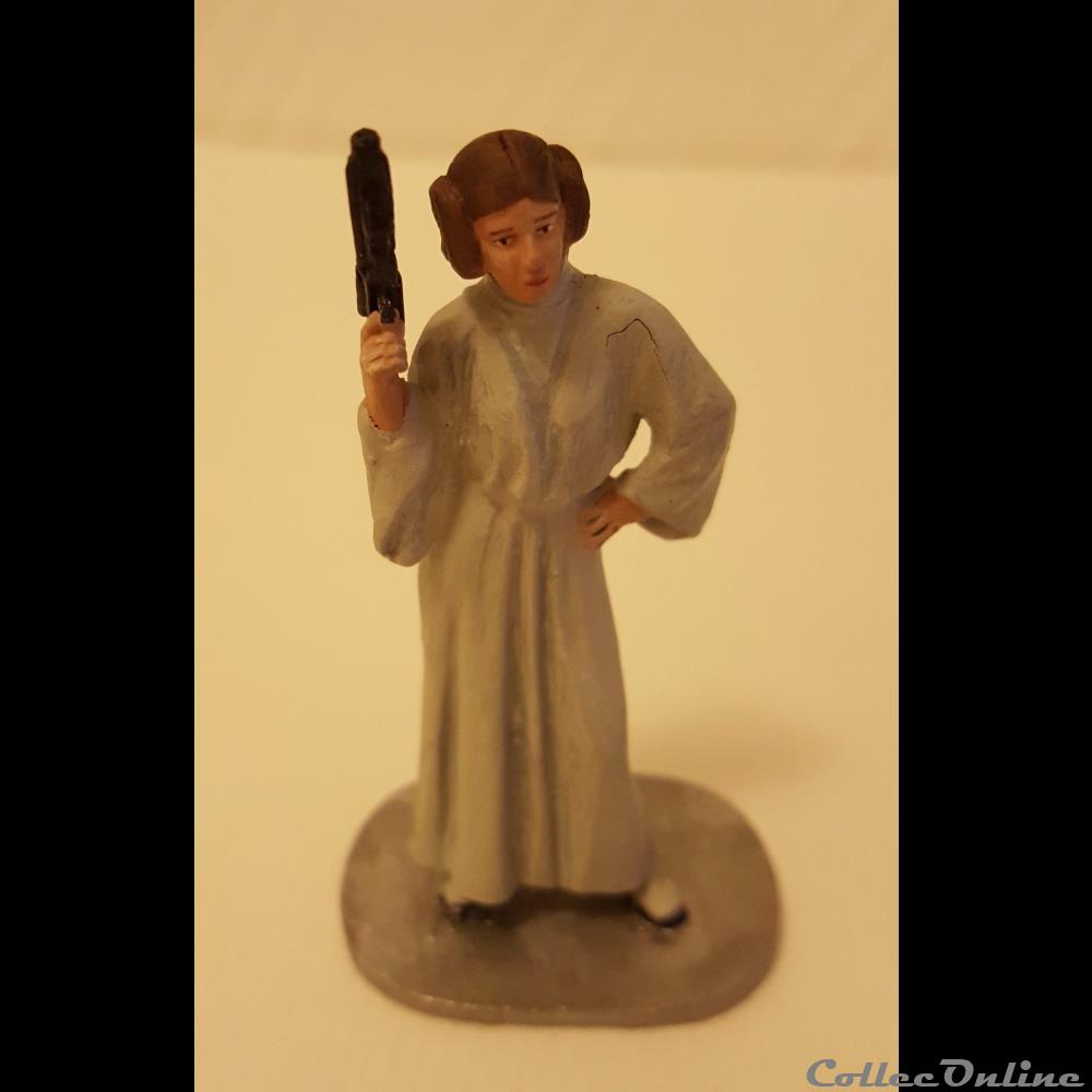 figurine cinema 2005 editions atlas star wars n 15 princesse leia
